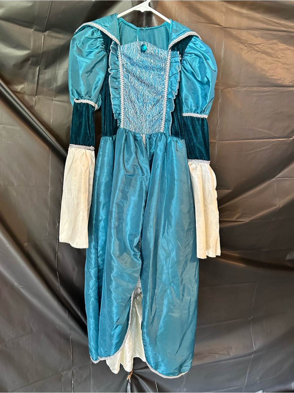 Kids Blue Princess Costume Dress